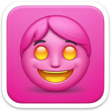 make a discord emoji role that is bright hot pink, almost neon for someone who host events sticker