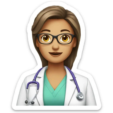 Doctora gato sticker
