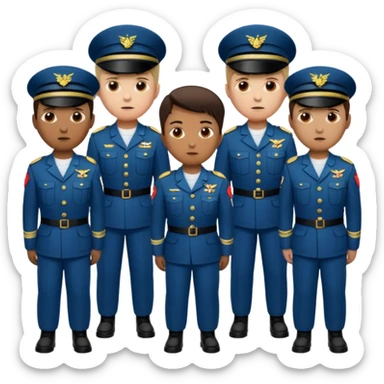 Recruit army sticker