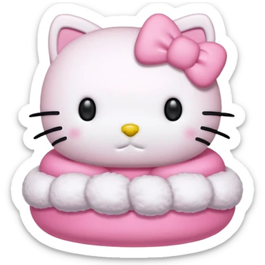 Hello kitty squish mellow  sticker