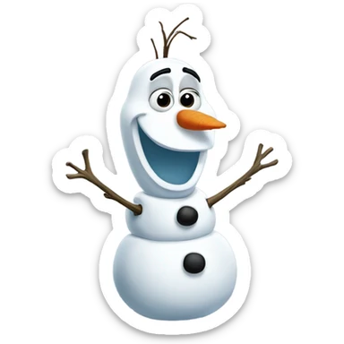 olaf sticker