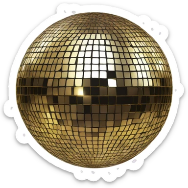 disco ball sticker