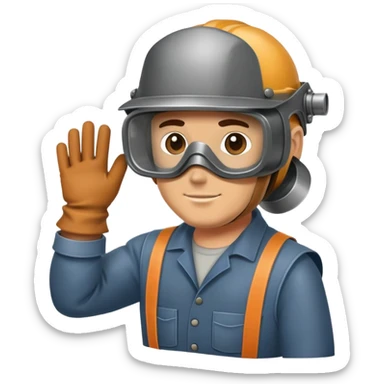Welder sticker
