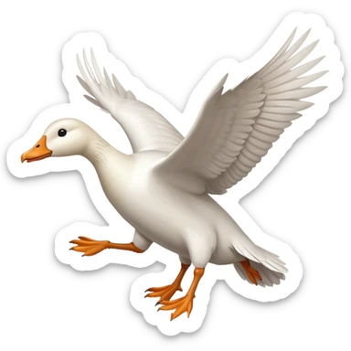 GOOSE FLY sticker