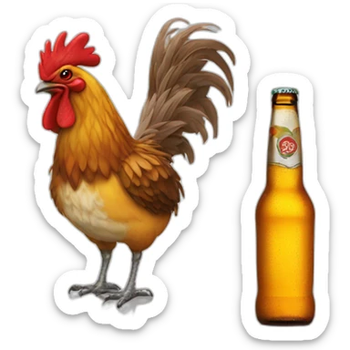 Beer gallo sticker