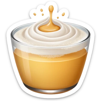 pochon transparent avec de la poudre blanche dedans - sans visage  sticker