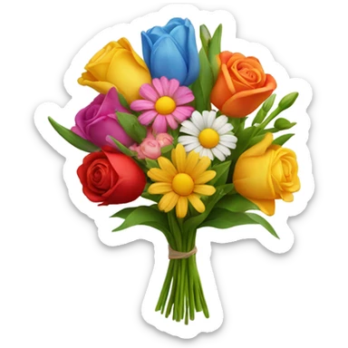 Bouquet of flowers  sticker