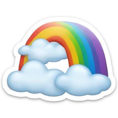 Rainbow sticker