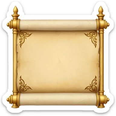 winner scroll sticker