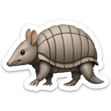 ARMADILLO LEFT  sticker