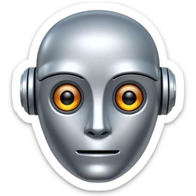 emoji yang mnggambarkan tentang teknologi AI sticker