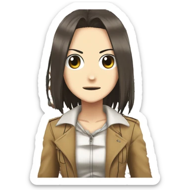 Sasha Braus anime attack on titan sticker