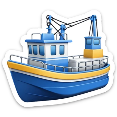 tow boat sticker