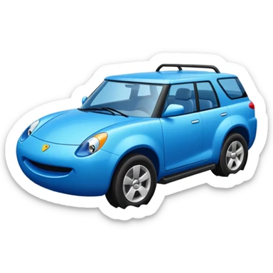 a car that can go on water sticker