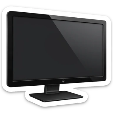 gaming  large monitor sticker