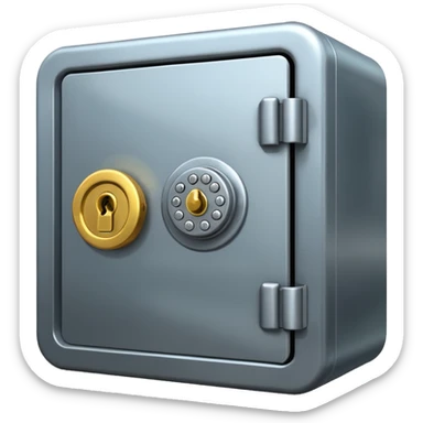 locked vault sticker