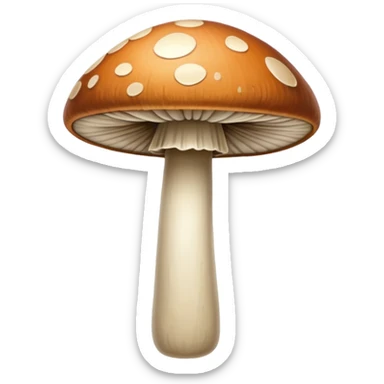 Psilocybin mushroom sticker