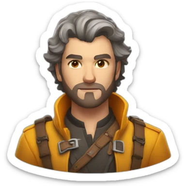 Free Fire King sticker