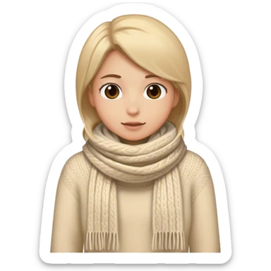 Sweater weather sticker