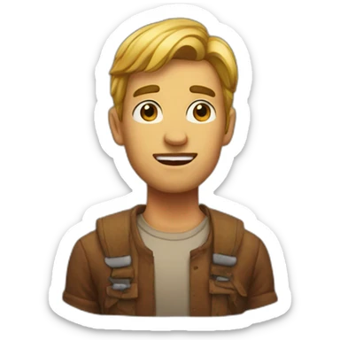 a giant from stories sticker