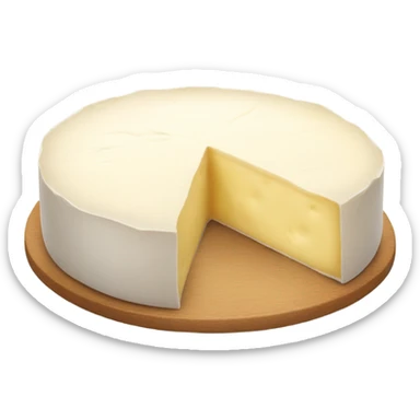 brie cheese sticker