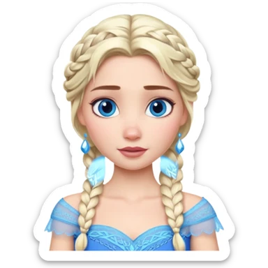 elsa frozen disney sticker