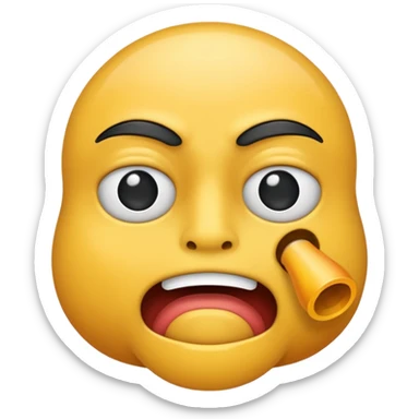 Heavy inhale sticker