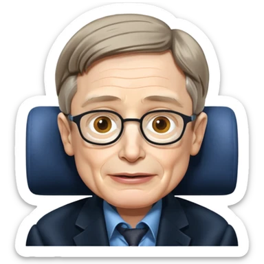 Stephen Hawking sticker