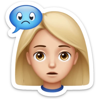 Creat and emoji of the famous video "please speed I need this" sticker