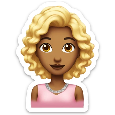 Glamour heart sticker