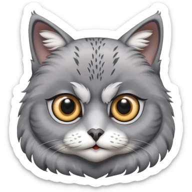 Buho gato sticker