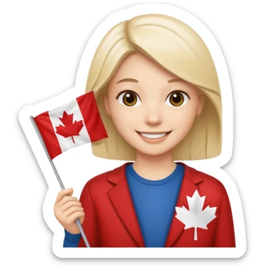 I have been in Canada for 3 years sticker