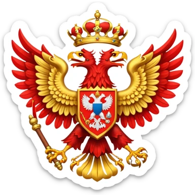 Russian Coat Of Arms sticker