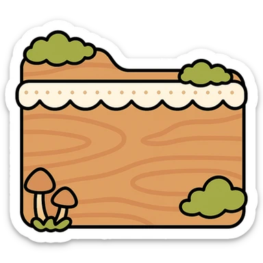 Now give me just the front of the folder, without the back sticker