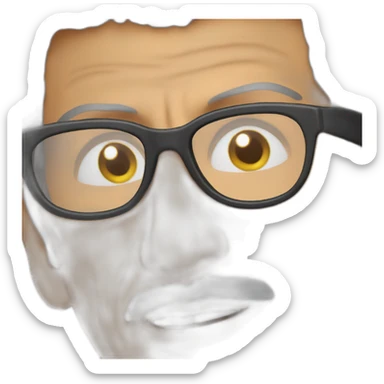 jeff goldblum sticker