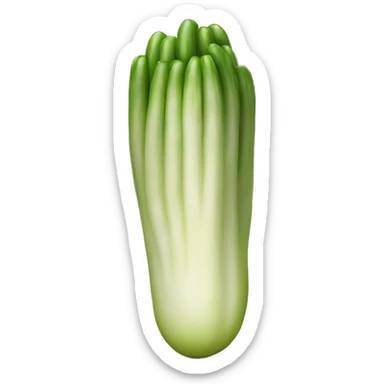 Lady Finger vegetable sticker