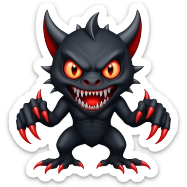 Scariest fucking shit you can think of sticker