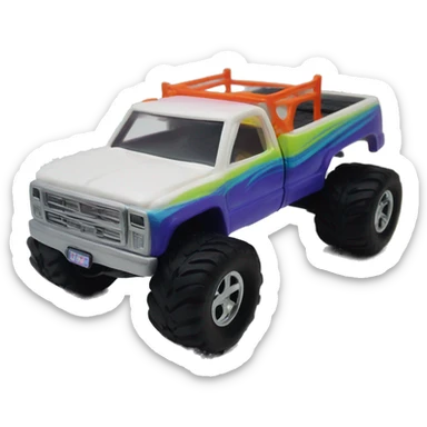 Hot wheels monster kei truck Barbie 1:24 scale  sticker