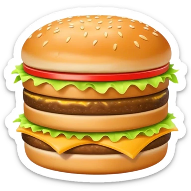 Big mac sticker