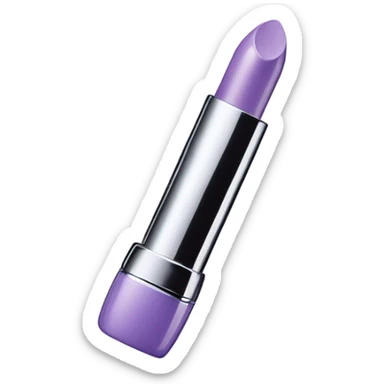 pastel purple Dior lipstick  sticker