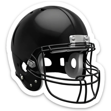 american football helmet sticker