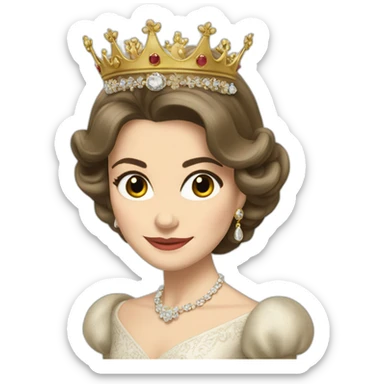 Queen Letizia Ortiz of Spain sticker