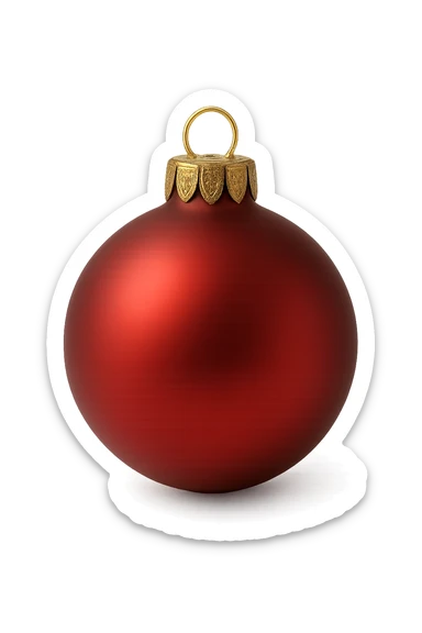 christmas object, remove background sticker
