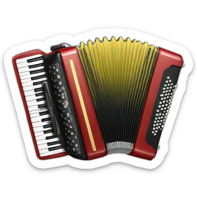 Acordeon  sticker