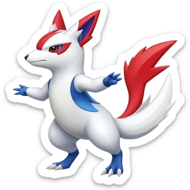 Latias-Zangoose-Gabite-Fusion (full body) sticker