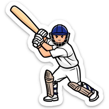 Cricket sticker