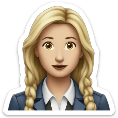 Female-Actress-Billy-Piper-DoctorWho sticker