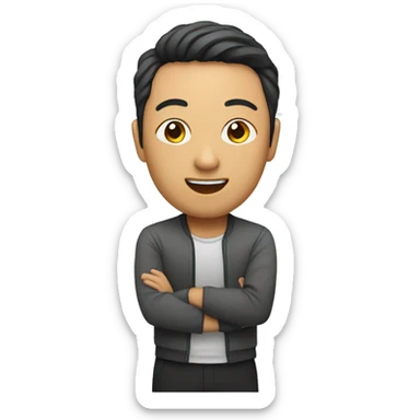 asian vocal trainer sticker