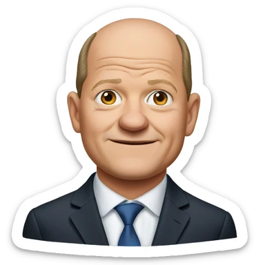 Olaf Scholz  sticker