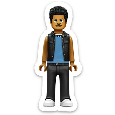BRUNO MARS lego full body sticker